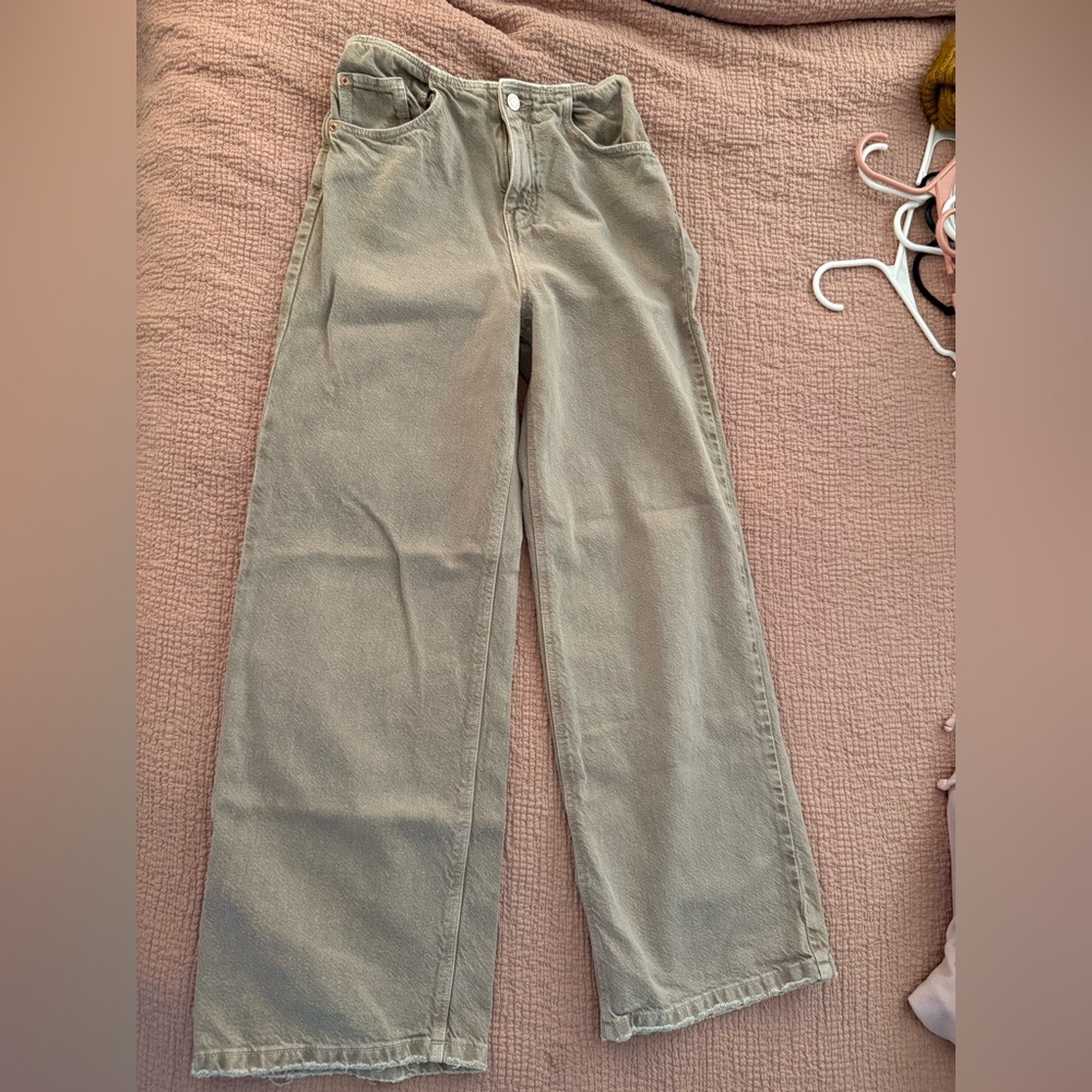 Zara jeans wide leg